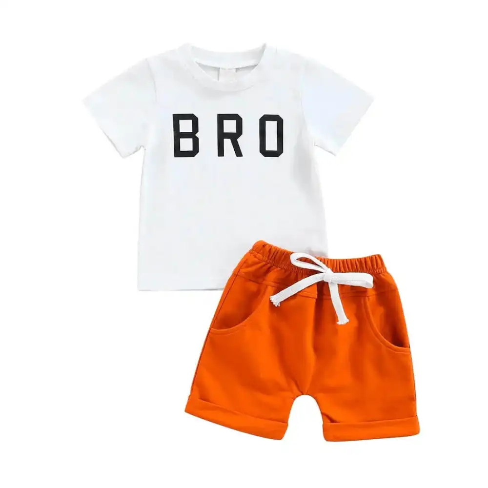 Short Sleeve Bro Baby Set