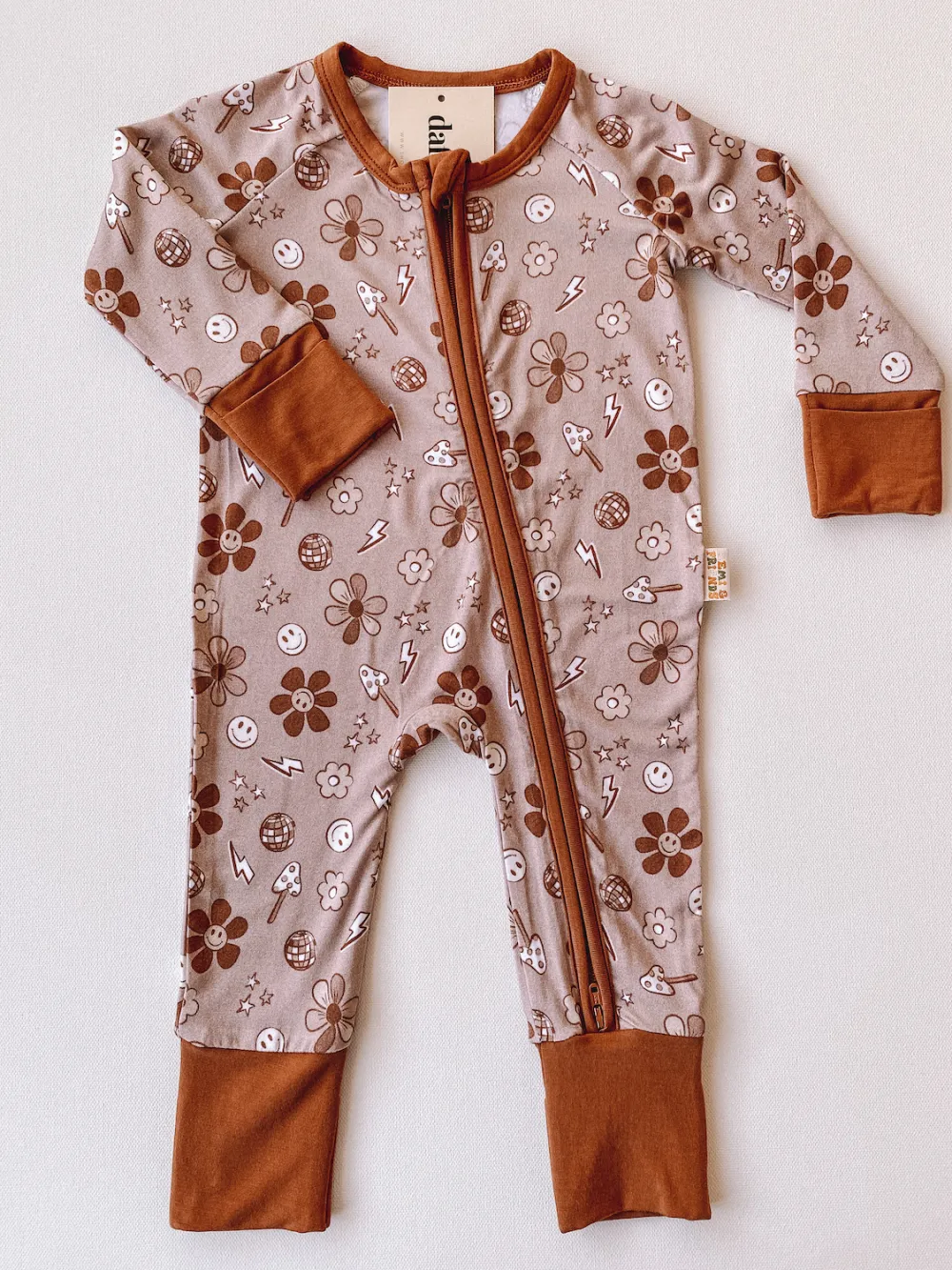 daisy girl bamboo romper