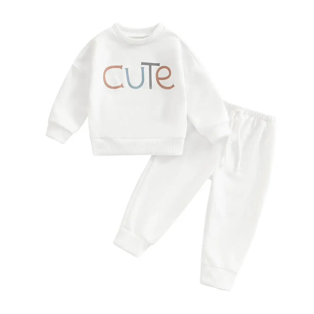 Solid Cute Toddler Set