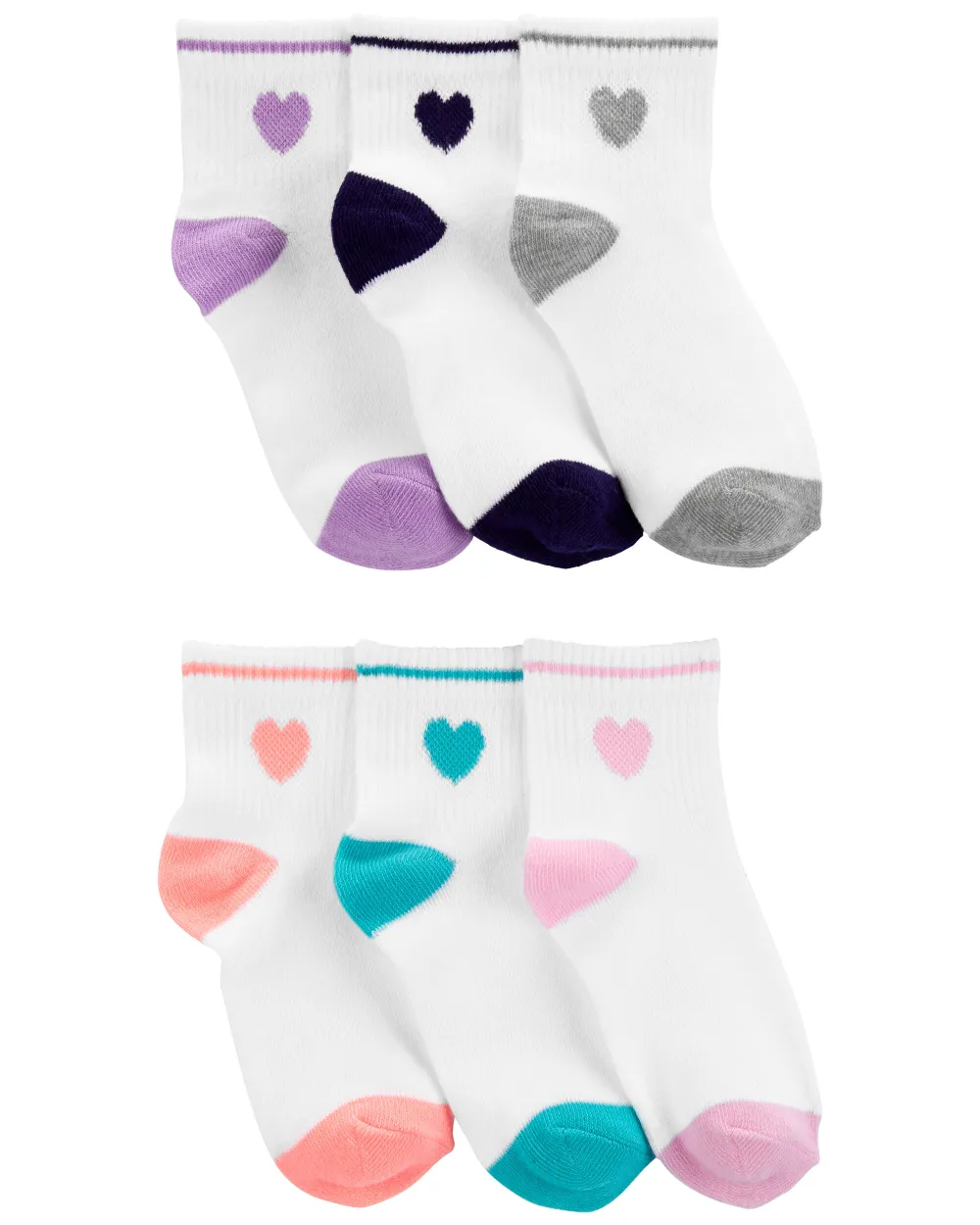 Kid 6-Pack Crew Socks