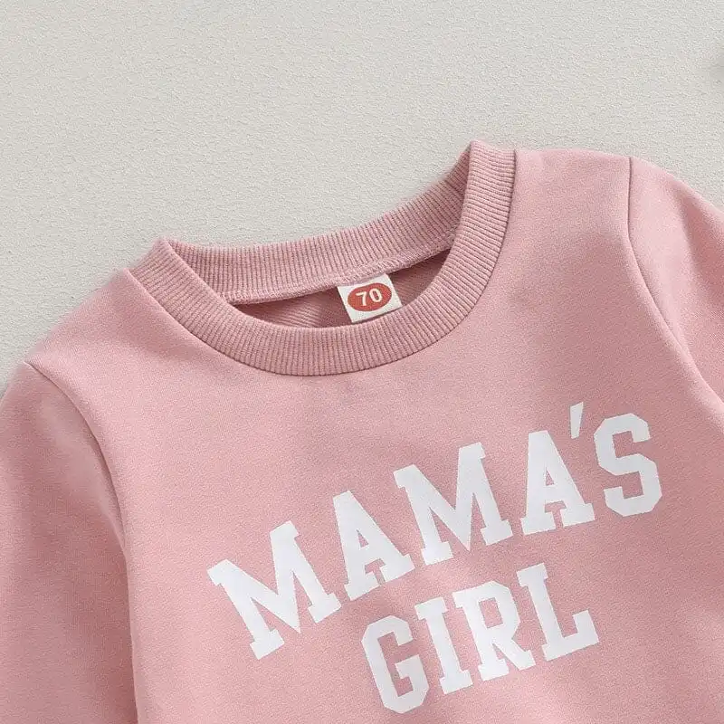Mama's Girl Pink Baby Set