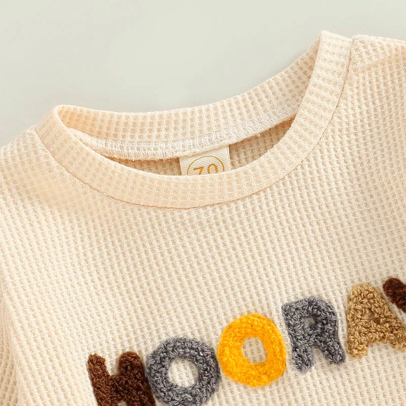 Hooray Waffle Baby Set