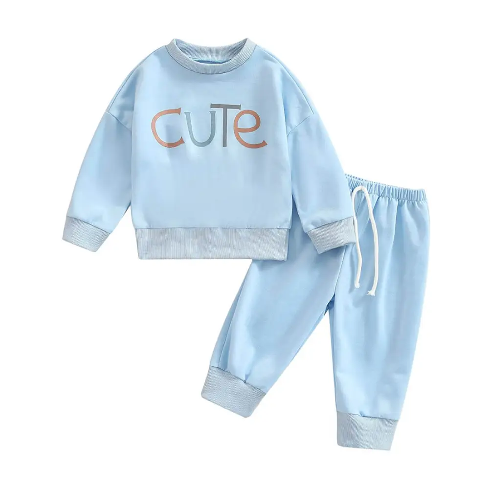 Solid Cute Toddler Set
