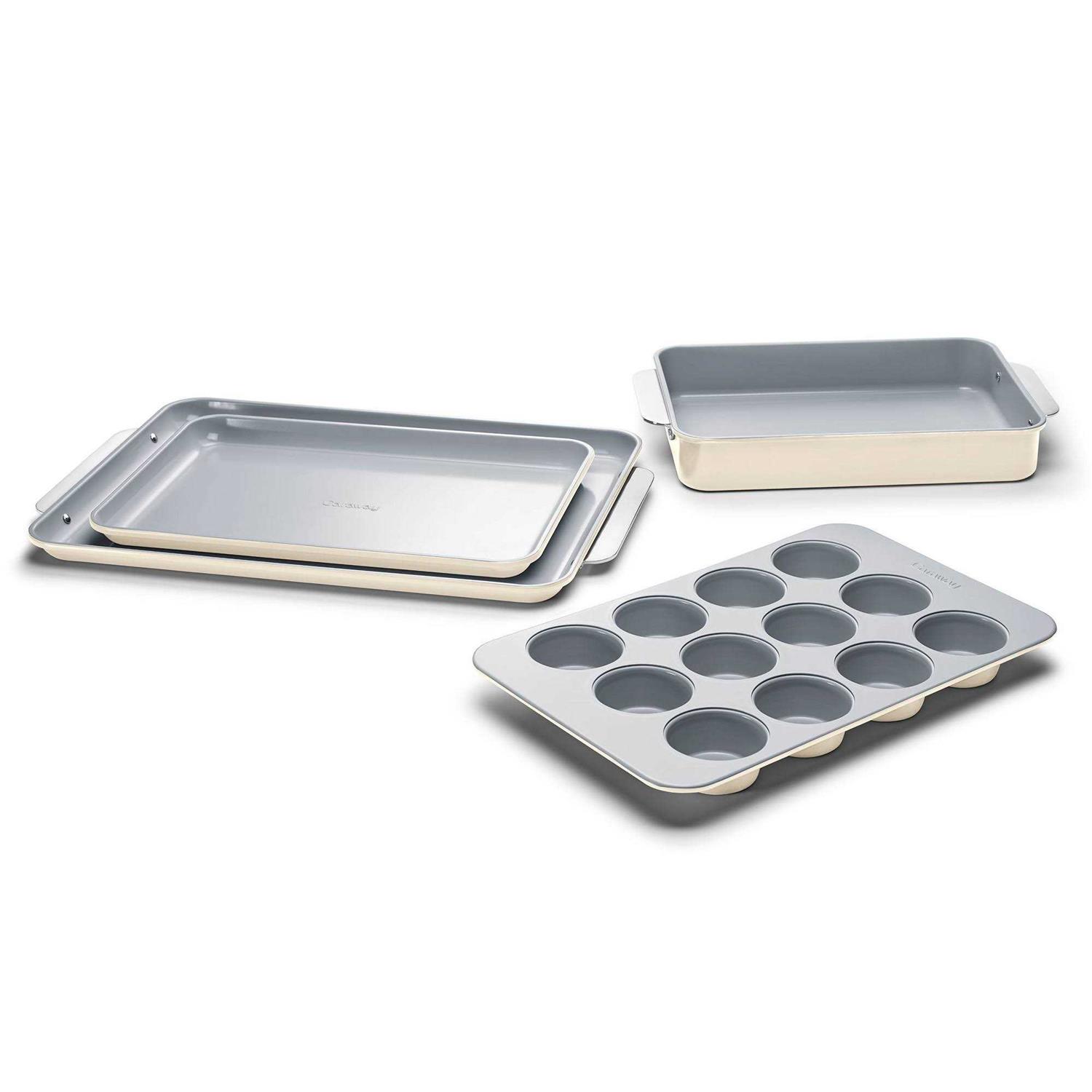 Caraway Nontoxic Ceramic 5-Piece Bakeware Set