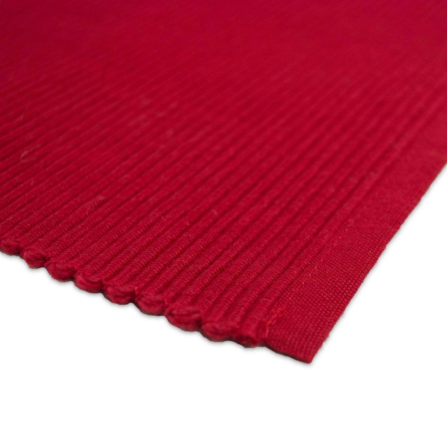 DII Ribbed Placemat Set 6