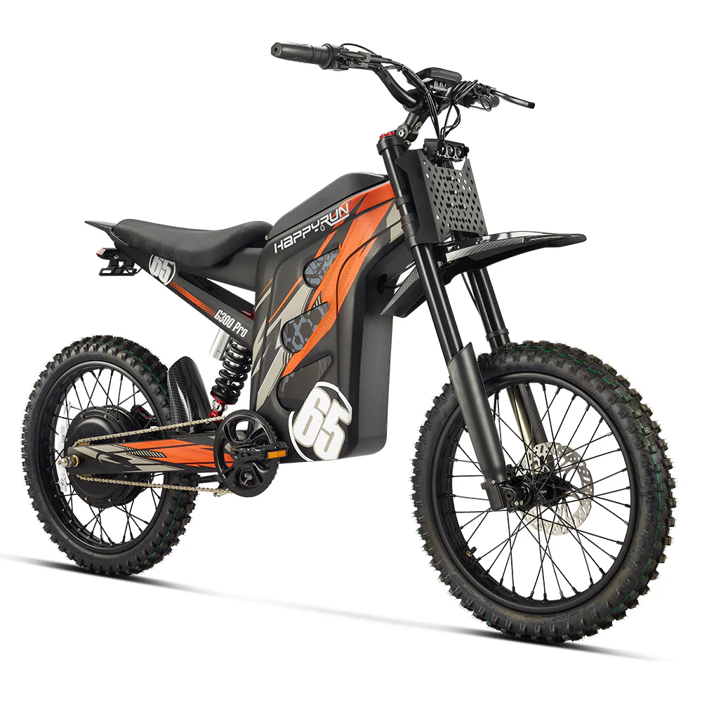 HappyRun 6500W Electric Dirt Bike G300 Pro 2025 New